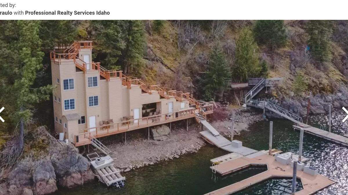 Split across five levels, this peculiar home is missing some essential rooms.