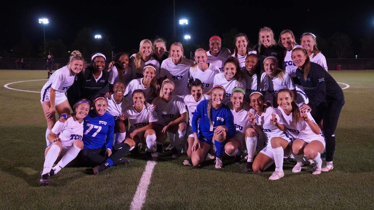 The TCU women’s soccer team won its second straight regular-season Big 12 championship on Thursday night.