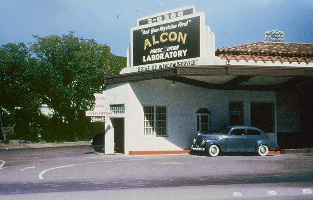 Alcon Laboratories was founded in Fort Worth in 1945. 