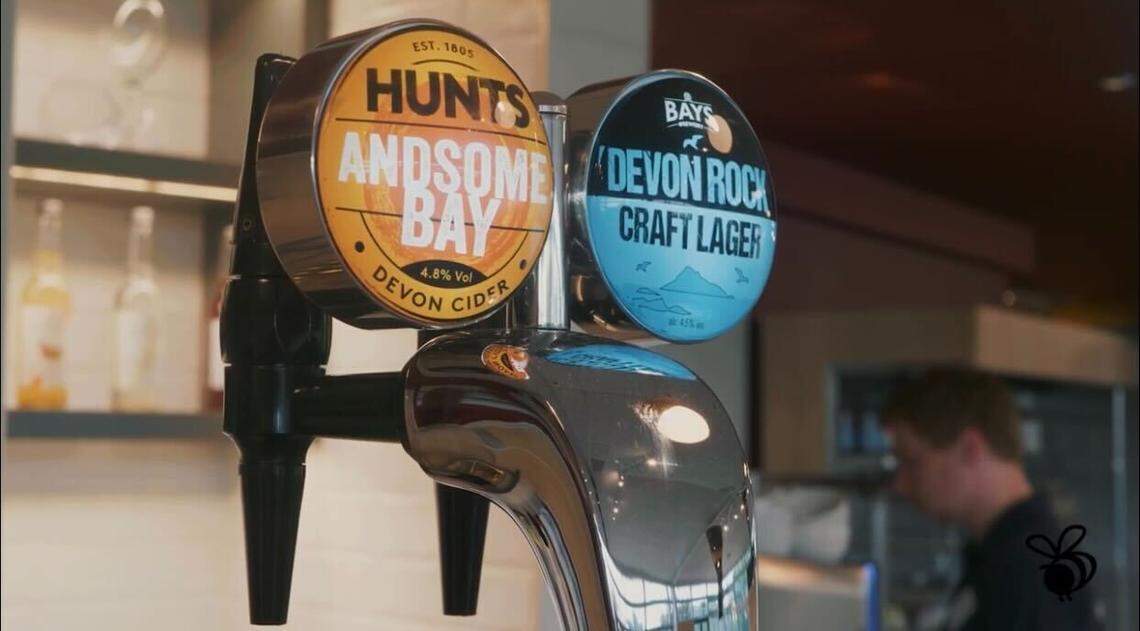 Interior of restaurant