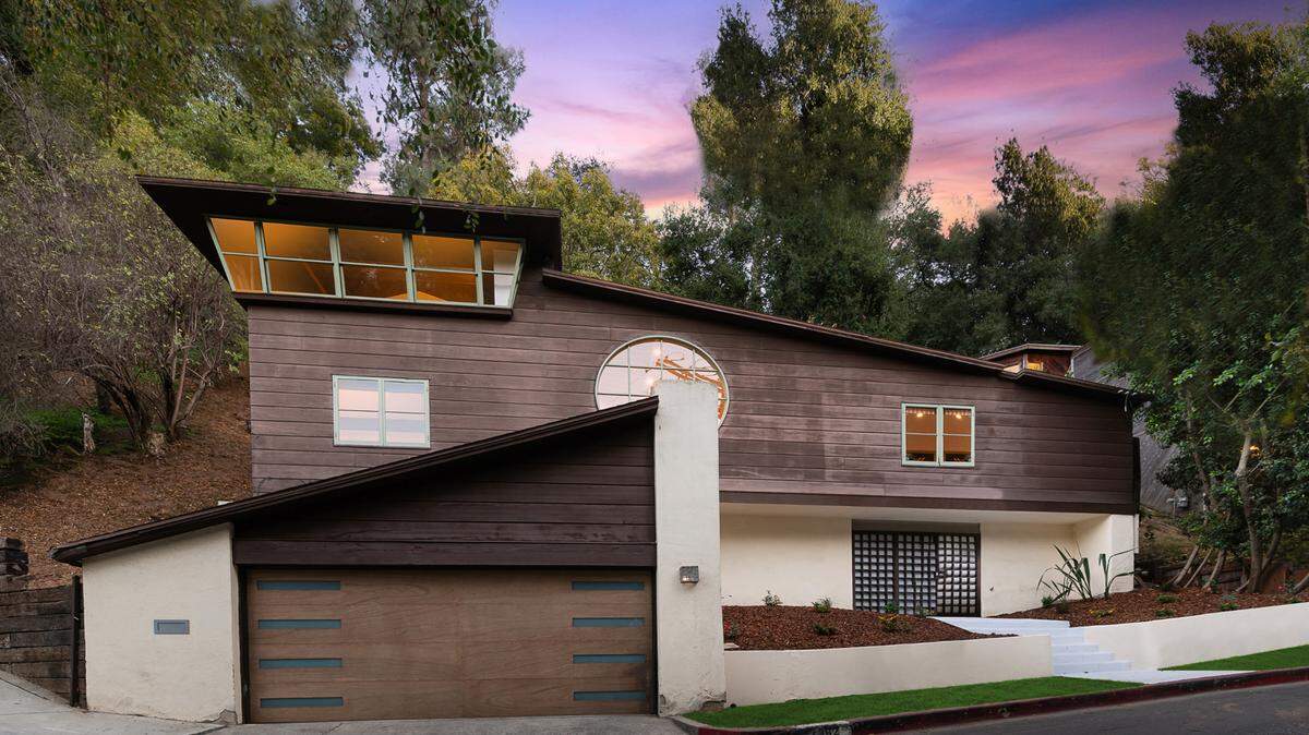 Exterior of the home