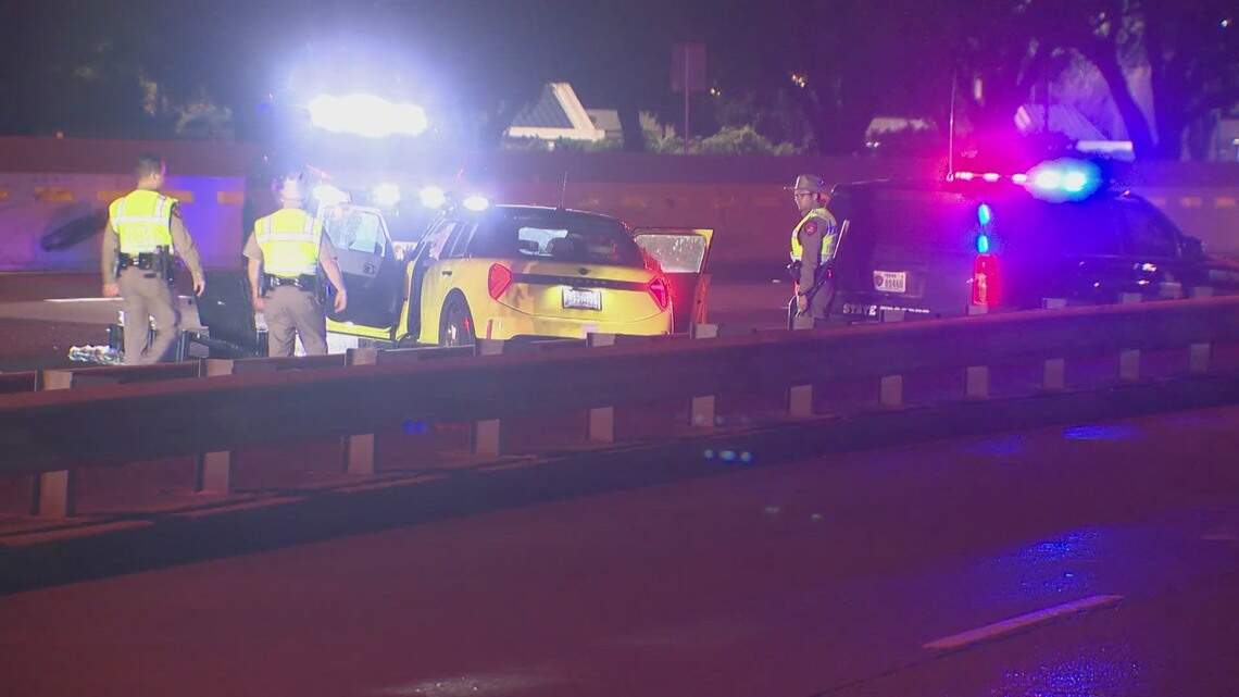 Texas state trooper working at crash scene critically injured on Dallas North Tollway