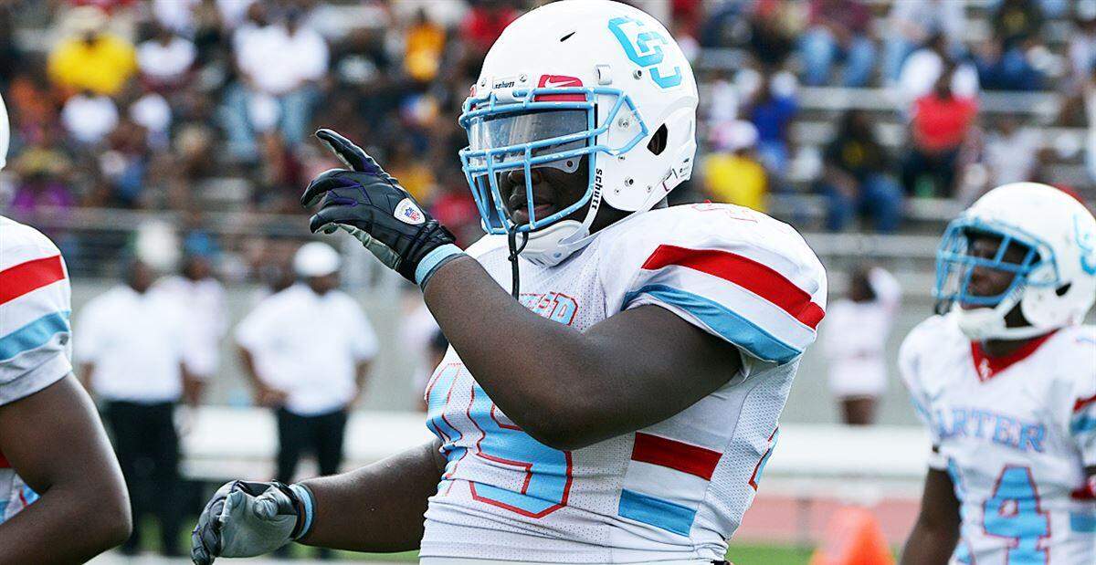 Dallas Carter 4-star 2020 DT Branard Wright
