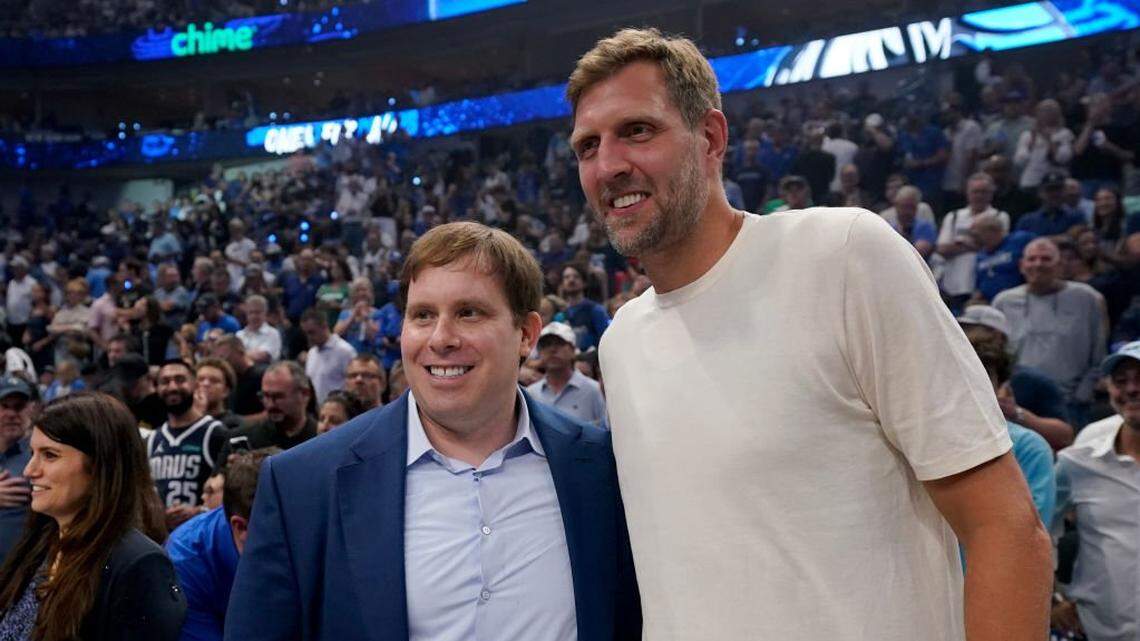 Dirk Nowitzki reacts to the firing of Dallas Mavericks GM Nico Harrison