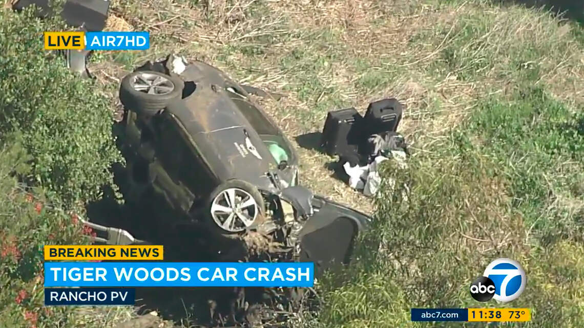 ‘Prayers up for Tiger Woods.’ Famous friends, athletes react to violent car crash news