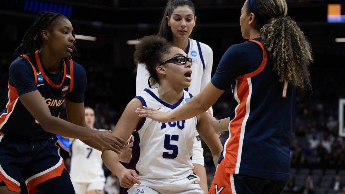 TCU beats Virginia in Sweet 16 behind star with goggles and former Sac State coach