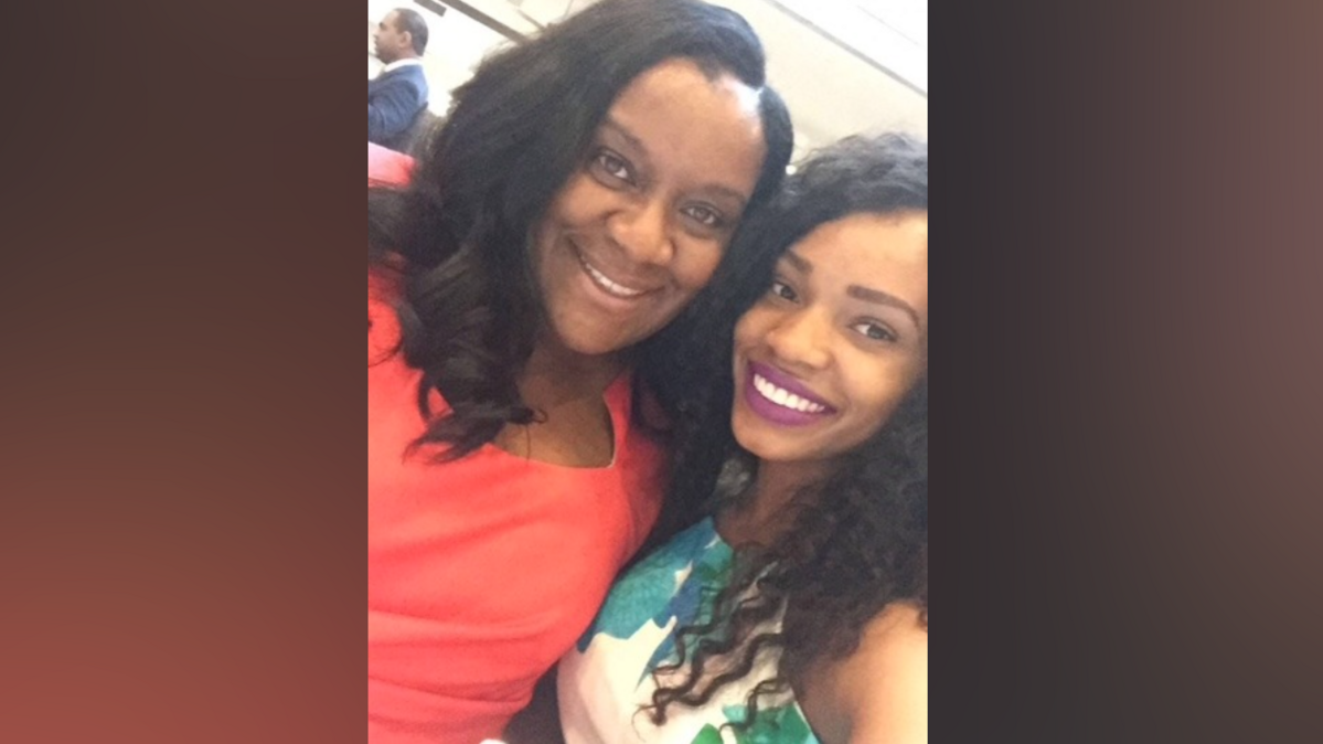 Sylvia Scott (right) and her mother, Allura Stewart, were injured in a shooting at Scott’s home on Nov. 19. Scott’s ex-boyfriend was arrested in the case.
