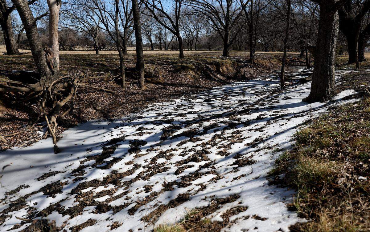Burleson resident Michelle Quant is concerned a proposed wastewater treatment facility located next to her property and the plan to discharge treated wastewater into a normally dry creek bed that runs through Quant's property.