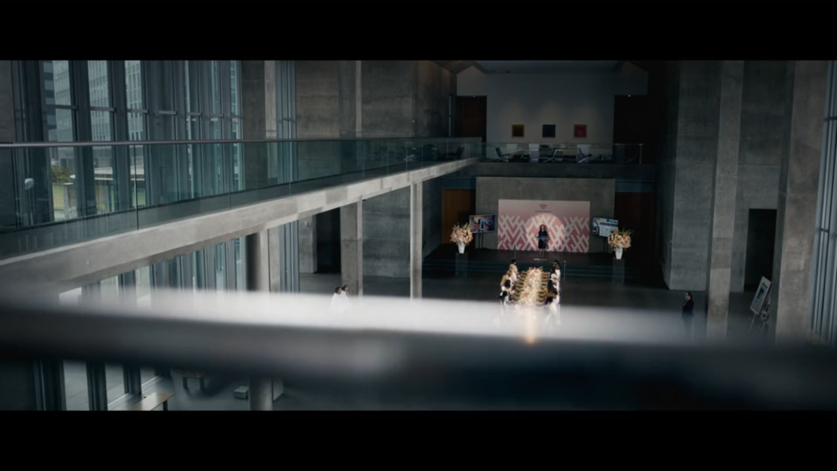 The Modern Art Museum of Fort Worth appears in “The Madison” season 1, episode 1.
