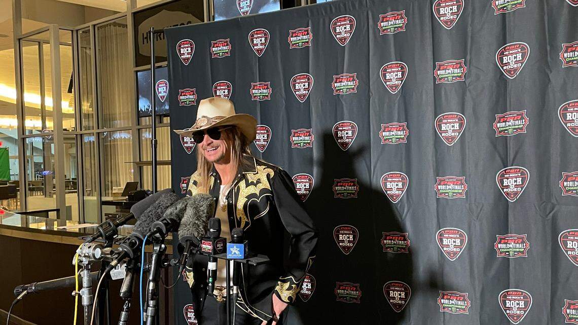 Singer Kid Rock announced the “Kid Rock’s Rock N Rodeo” event at AT&T Stadium on Thursday, March 14, 2024.