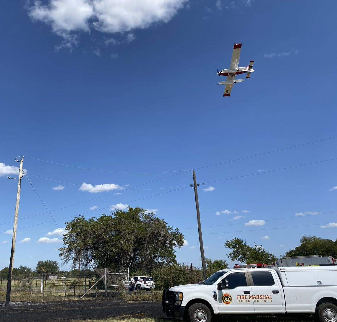 The “Colony Fire” in Hood County grew to 300 acres before the Texas A&M Forest Service was called to help with containment Wednesday evening. The fire continued to spread to 450 acres, then 467 acres over the course of several hours.