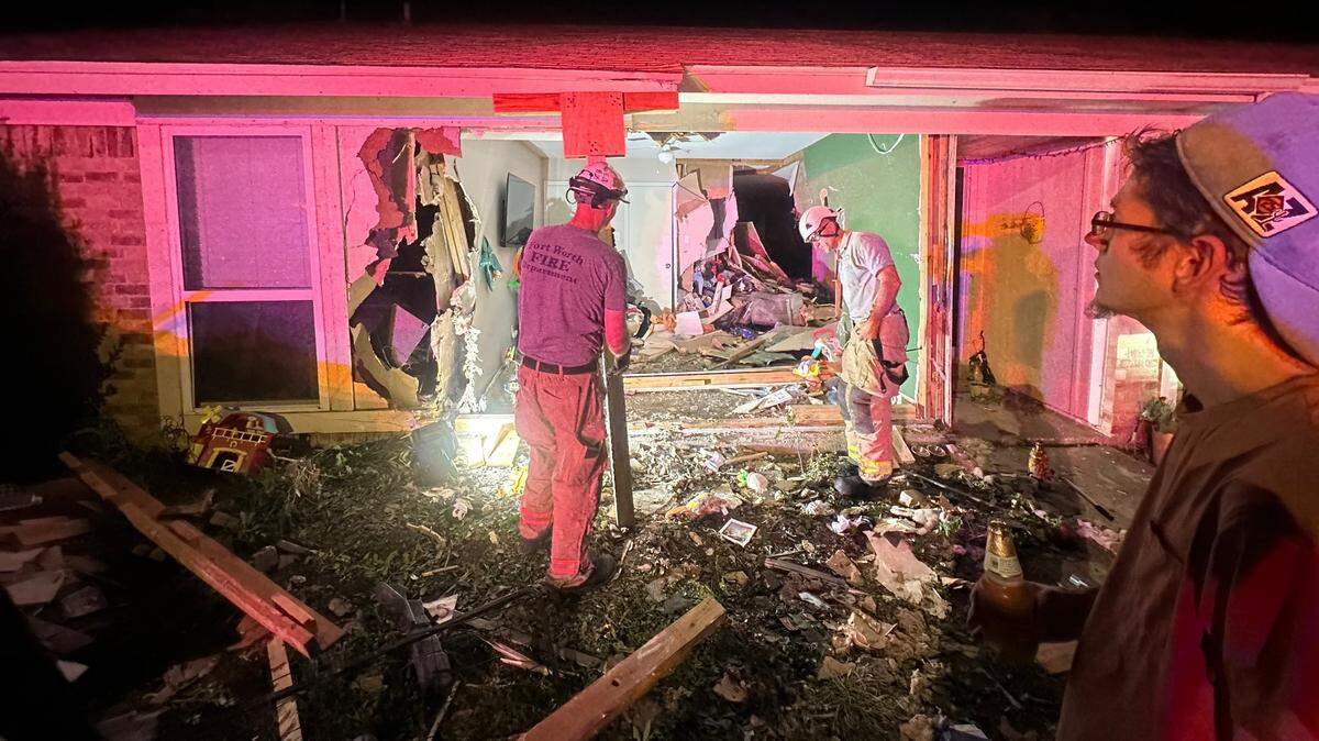 A suspected drunken driver was speeding when she drove into a family’s house in the 1700 block of Steinburg Lane, in south Fort Worth, going through the wall of their 2-year-old son’s nursery on Saturday night, June 21, Fort Worth police said.