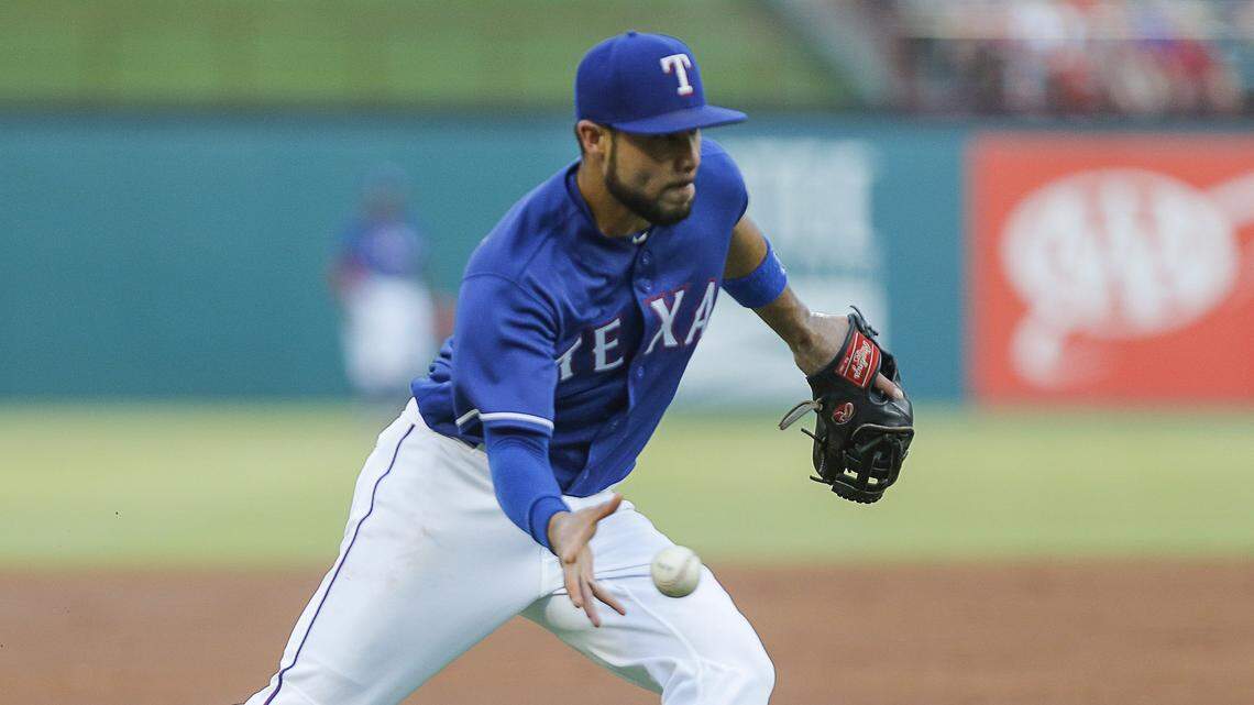 Isiah Kiner-Falefa went 18 straight games at third base without an error until making one Monday at Seattle.