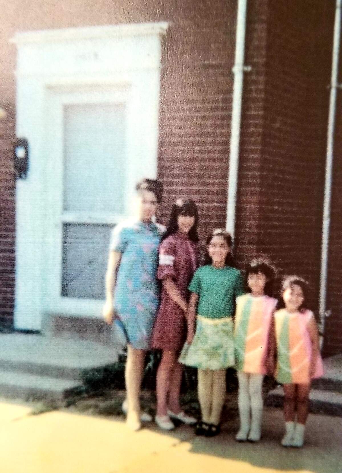 From left: Pauline, Jodi, Suzanne, Diane and Jacqueline pose for a photo.