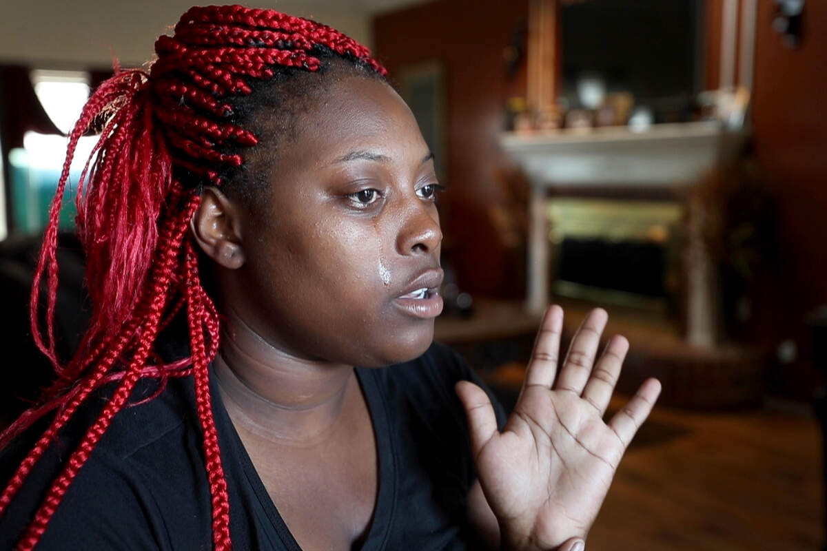 Taylor Hobbs, Crystal Mason’s daughter, talks about taking on more responsibilities while her mother was incarcerated, Wednesday, July 3, 2019, in Fort Worth.