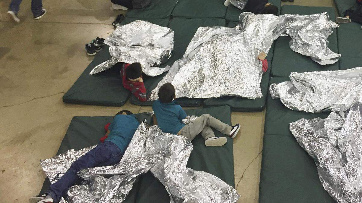 A 35-year-old Honduran man said he and his baby spent time in one of the cages in McAllen after he turned himself in to U.S. immigration custody. This file photo was provided by U.S. Customs and Border Protection.