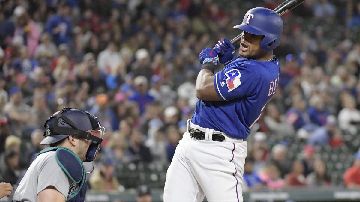 Adrian Beltre acted like he was going to charge the mound after his buddy, Felix Hernandez, hit him with a sixth-inning pitch.