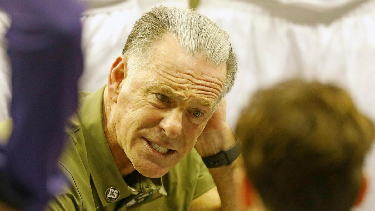 TCU head coach Jamie Dixon and the Frogs fell to Santa Clara in the SoCal Challenge on Tuesday night.