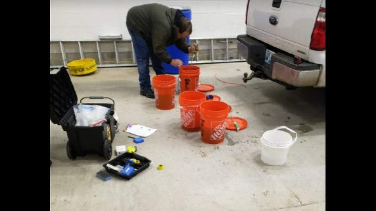 About 112 liquid gallons of methamphetamine with a street value of more than $9.9 million was seized by law enforcement in Gainesville, Texas, according to federal court documents. Brothers linked to the meth and to a Mexican drug cartel have been sentenced to a combined 70 years in prison for the drug trafficking in North Texas.