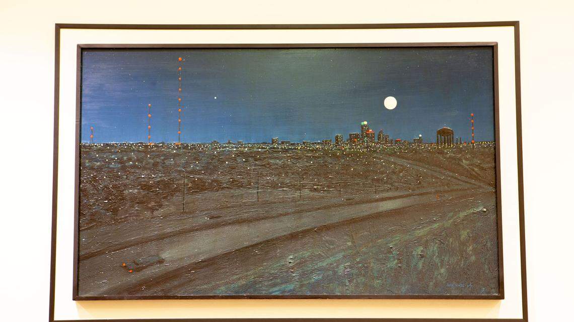 The future of artwork such as this is in question as the Fort Worth Public Library Foundation is selling some of its collection and relocating its offices following the sale of the Central Library.