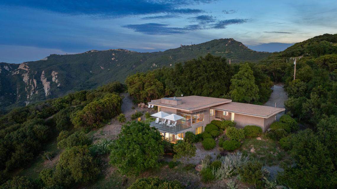 Exterior of the home