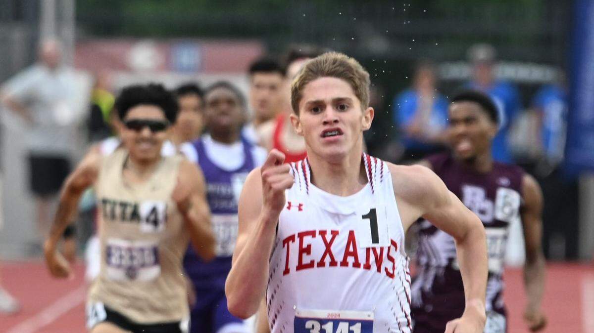 Justin Northwest sophomore Cooper Lutkenhaus is set to compete in the 2024 Milrose Games.
