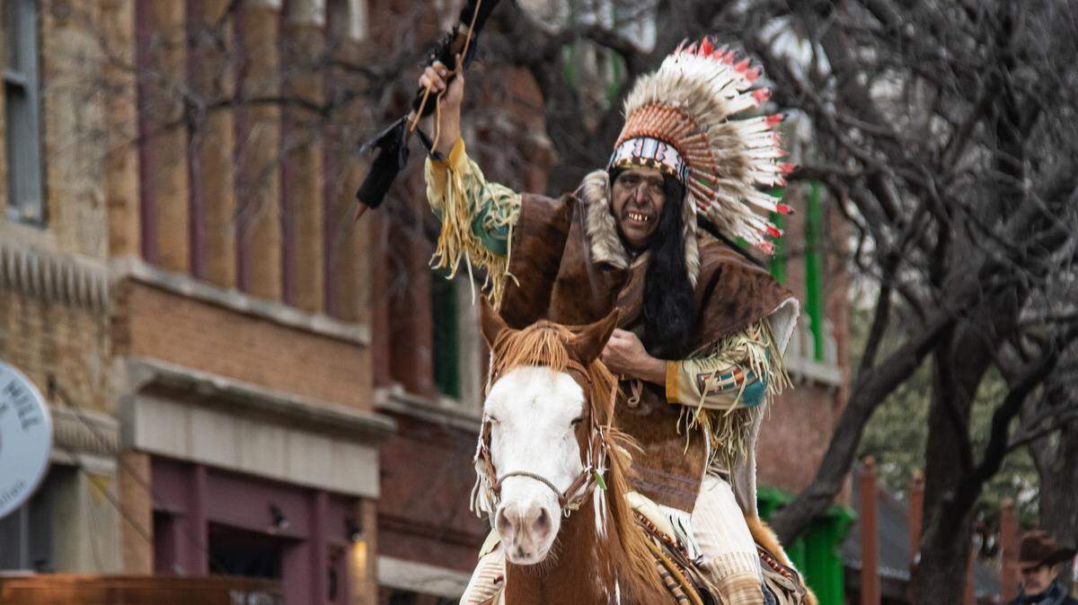 A man who wore Native American attire in the Fort Worth Stock Show and Rodeo All Western Parade is accused of misrepresenting Native culture in an offensive way.