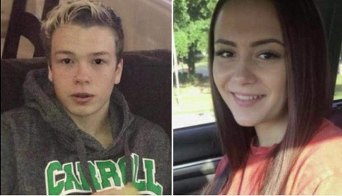 Baden Chinn, left, of Southlake and Alexis Hord of Grapevine ran away from their homes in the past few days, police say. Police in those cities need help to find them.e