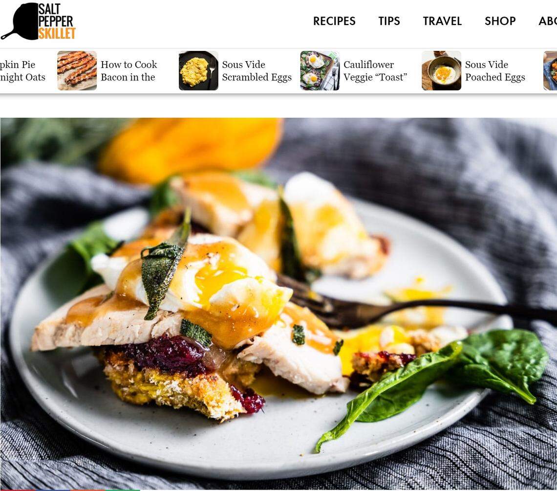 Turkey Eggs Benedict