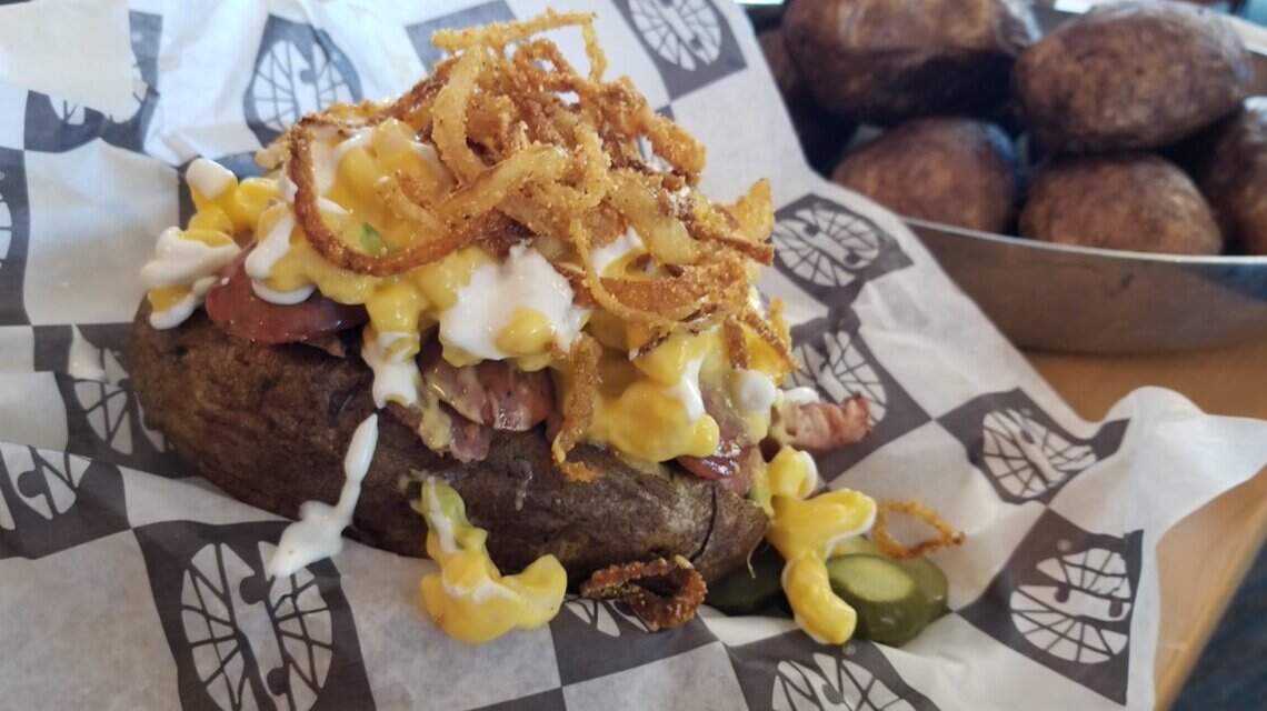 Attack of the killer potato: Meet Texas Motor Speedway’s latest Hawg Heaven creation