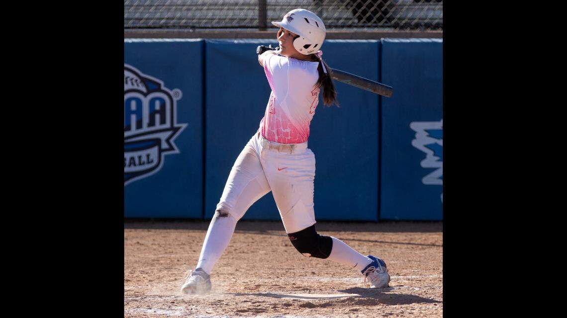 Anne Elise-Gest, a 2019 Joshua High School graduate, recorded 28 hits and 14 RBIs in her only season at Angelina College in Lufkin, which canceled all sports until the fall of 2021.