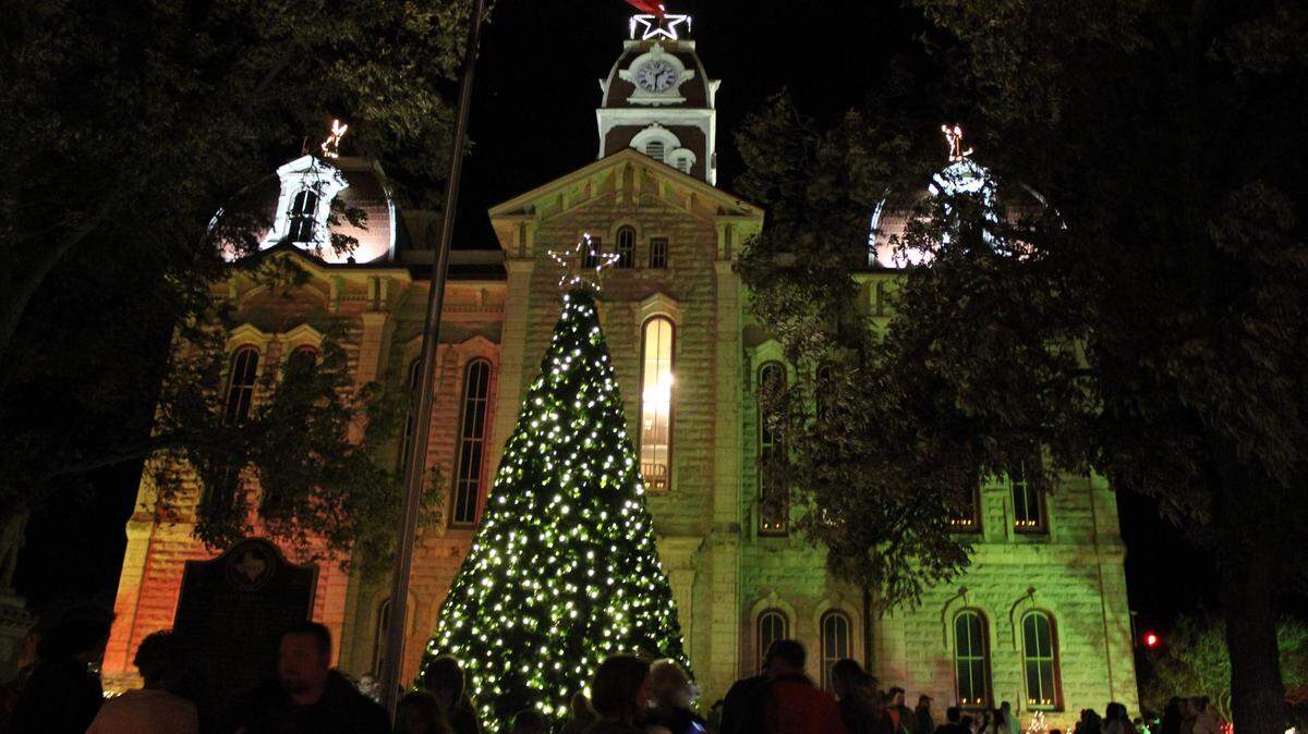 The Christmas tree in downtown Weatherford tree has been a tradition at the courthouse, and is returning to the site this year after being relocated in 2017 because of courthouse renovations.