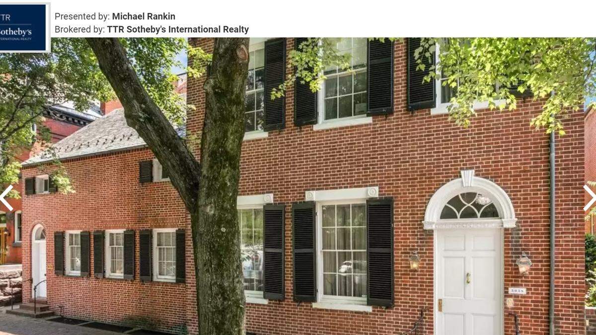 The former first lady and her two children took refuge in the house following President John F. Kennedy’s assassination in 1963.