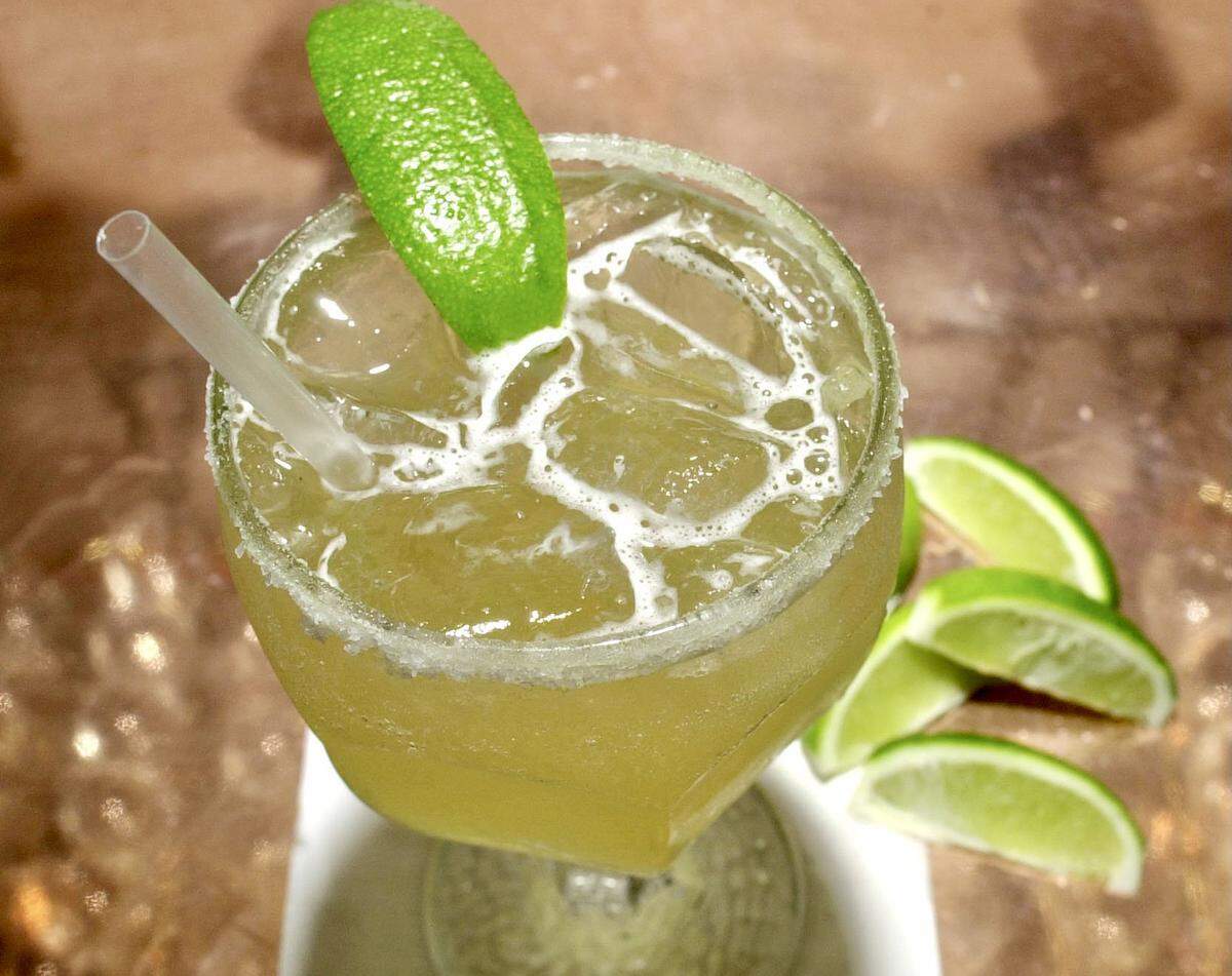 A margarita on the rocks at the Ridglea La Playa Maya.