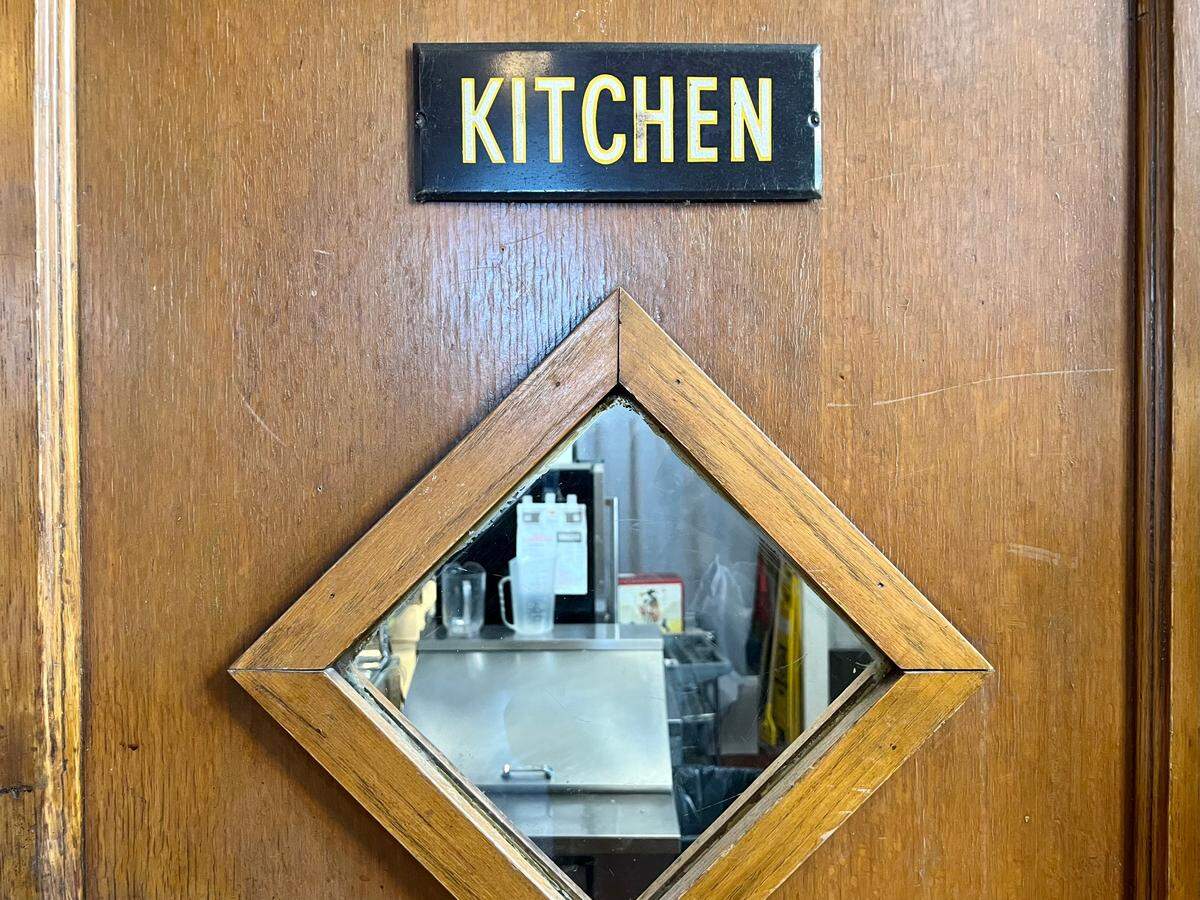 T&P Tavern still had trim and architectural touches from the original 1931 restaurant.
