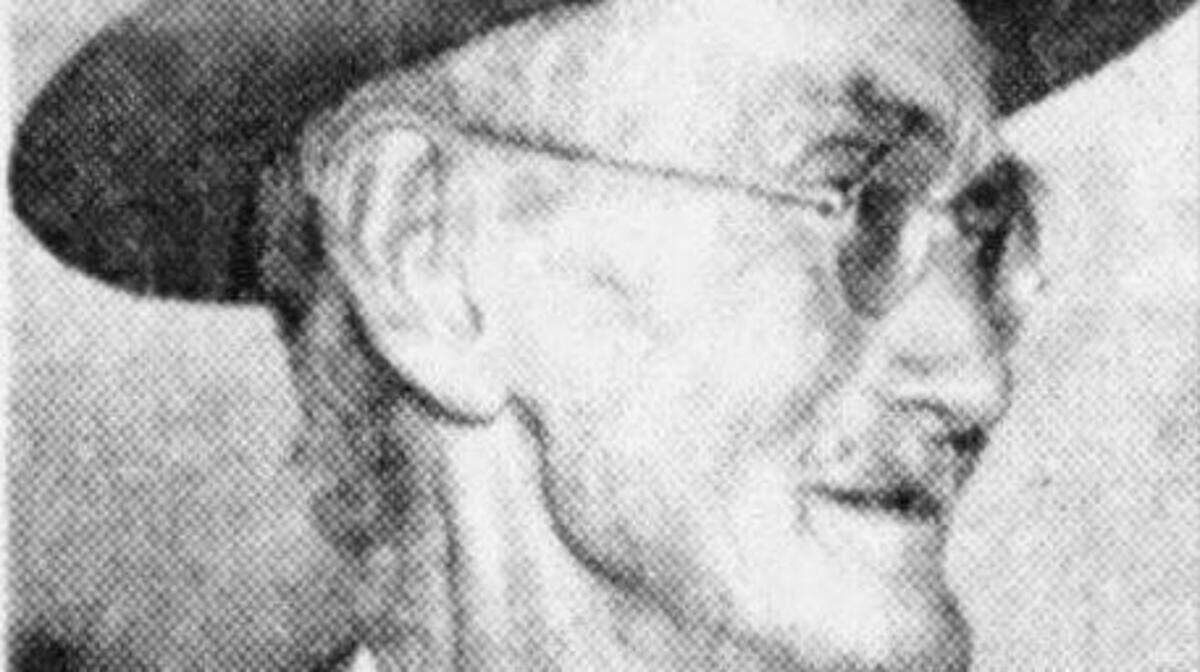 This photo ran with Charles L. Stowe’s obituary in 1954.