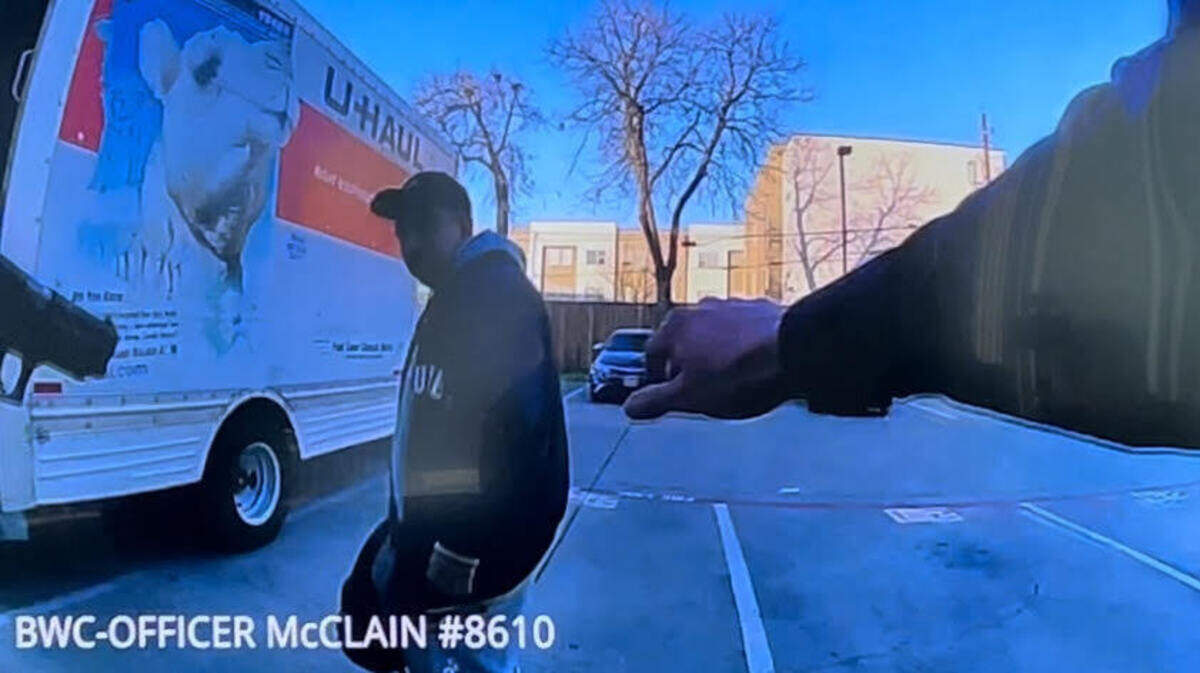 The Dallas Police Department released body-cam footage of an officer-involved shooting Sunday on the 1900 block Bennett Avenue that left a suspect in critical, but stable condition.