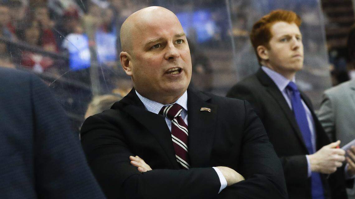 Coach Jim Montgomery and the Dallas Stars welcomed forward Ty Dellandrea with the No. 13 overall pick in the 2018 NHL draft on Friday.