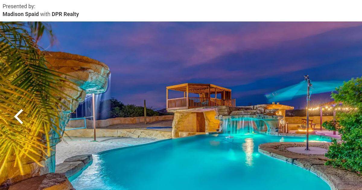 Swimming pool area
