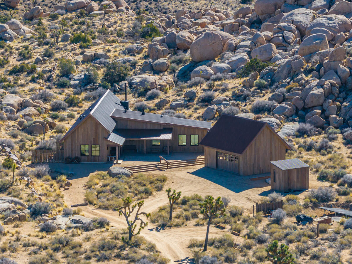 The estate blends into its surroundings