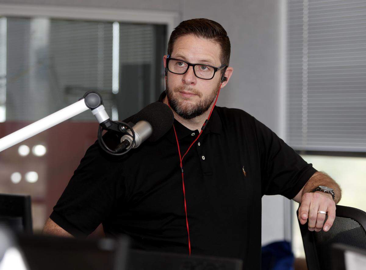 Ben Rogers on his 105.3 "The Fan" show "Ben and Skin": "We hit the job lottery."