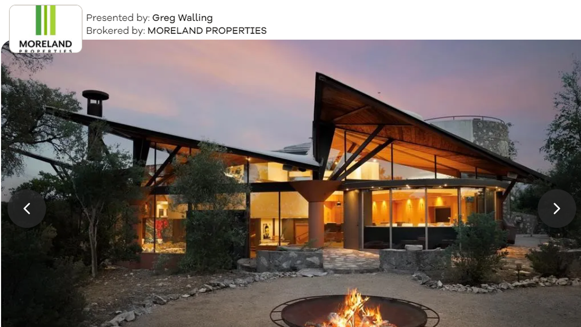 Exterior of the home