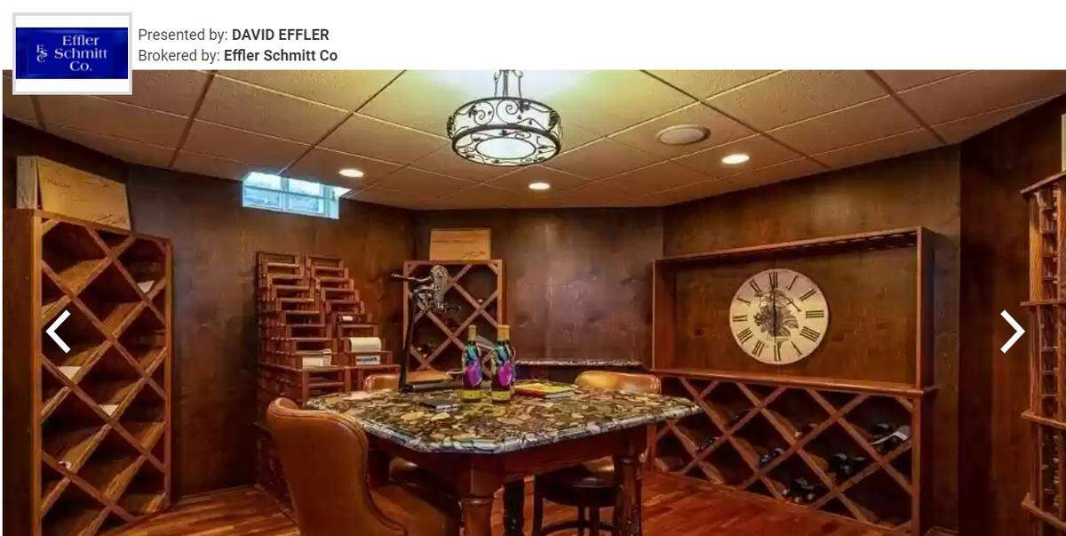 Wine tasting room
