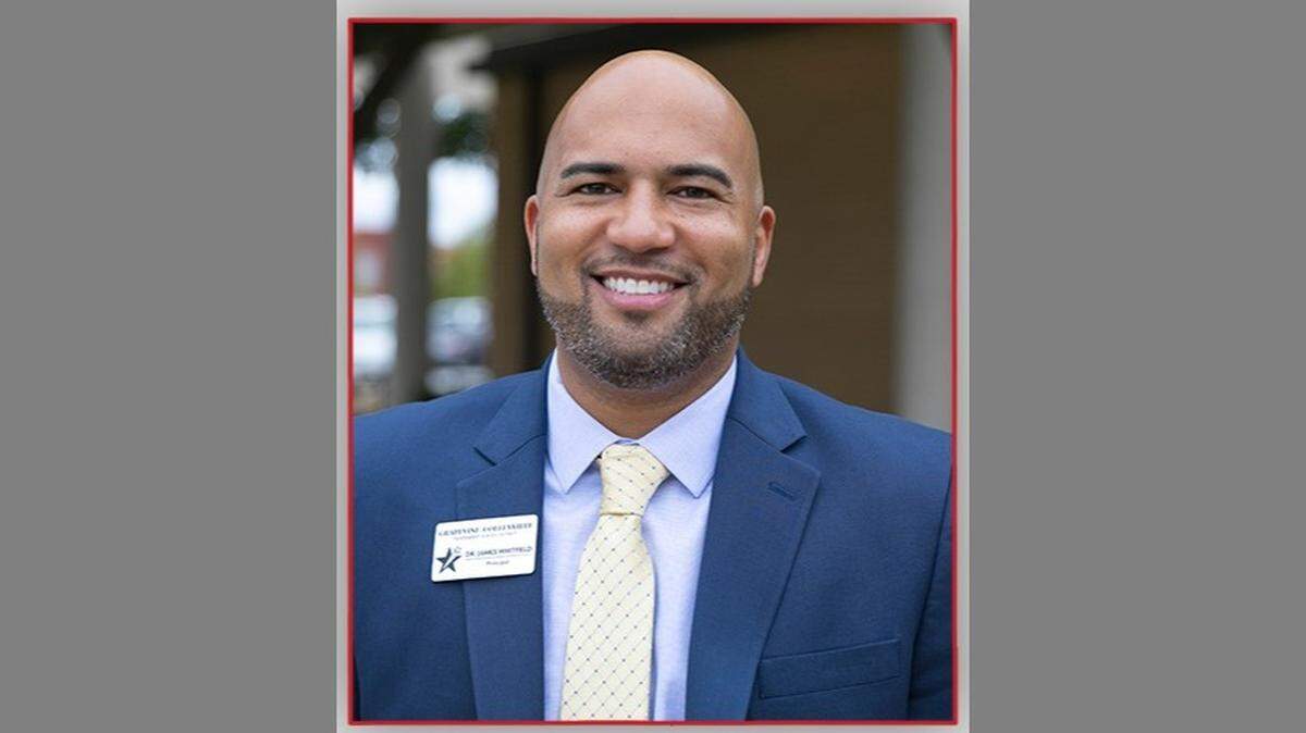 James Whitfield, the former principal at Colleyville heritage High School, is suing a school board member and the Grapevine-Colleyville school district.