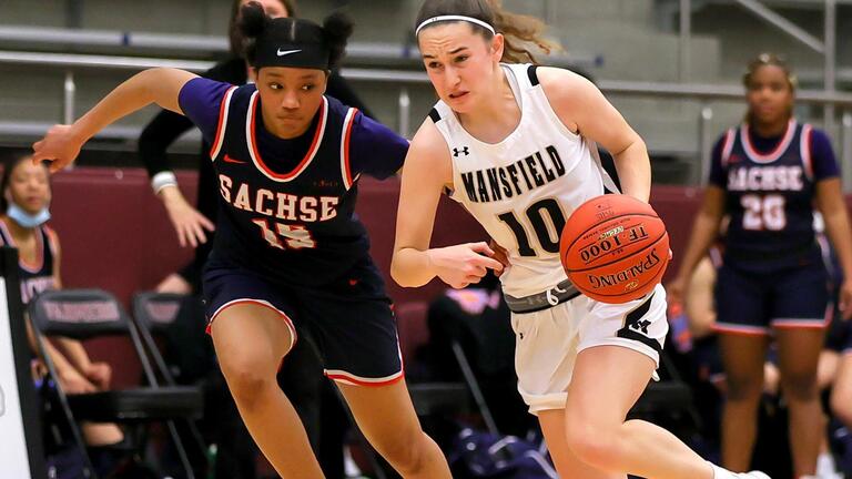 PHOTOS: Mansfield’s quest to girls basketball regional quarterfinal falls short against Sachse
