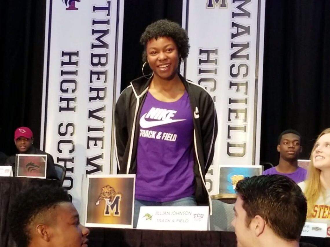 Mansfield’s Jillian Johnson has signed to run track at TCU