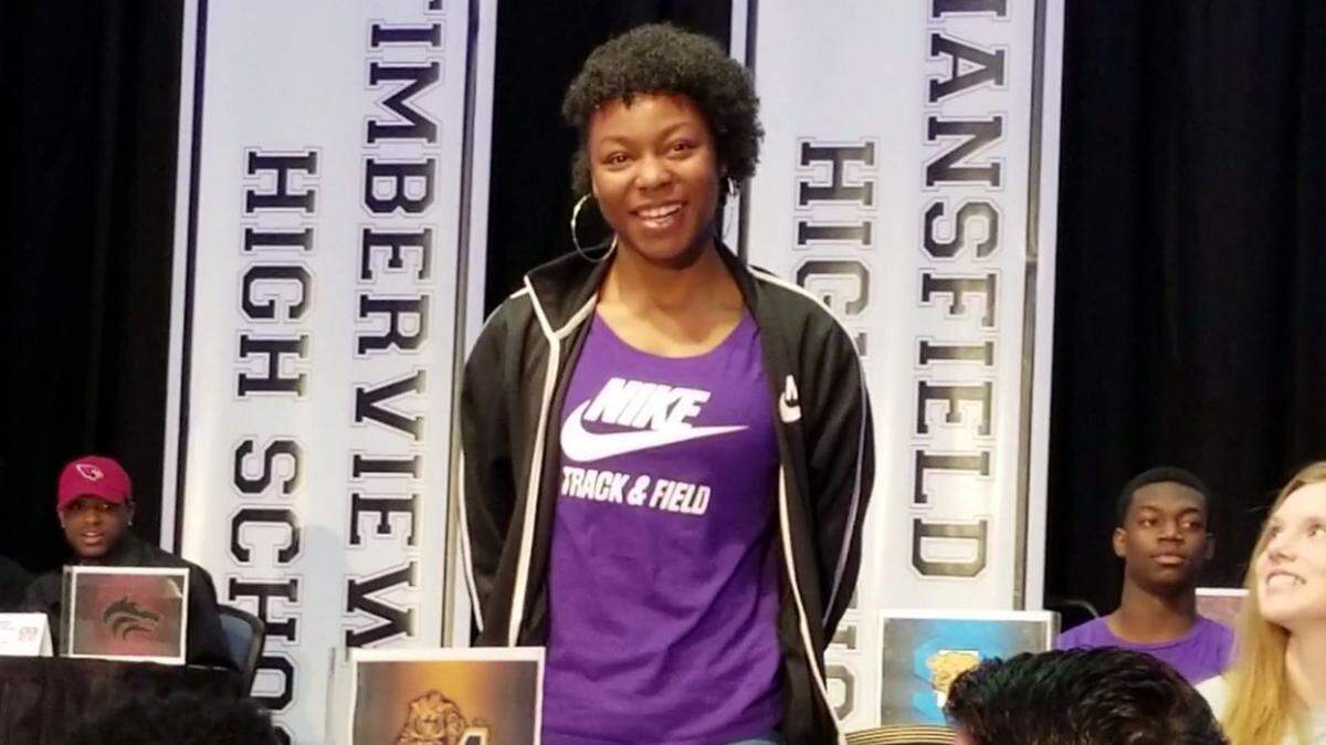 Mansfield’s Jillian Johnson has signed to run track at TCU
