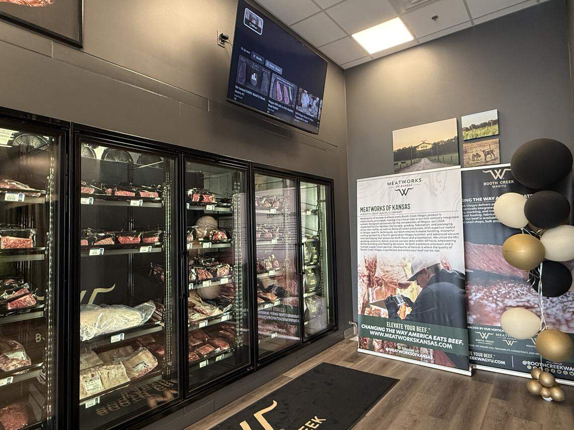 The vertically integrated beef market sells steaks, filet mignon, briskets, roasts, ground beef, jerky and tallow.