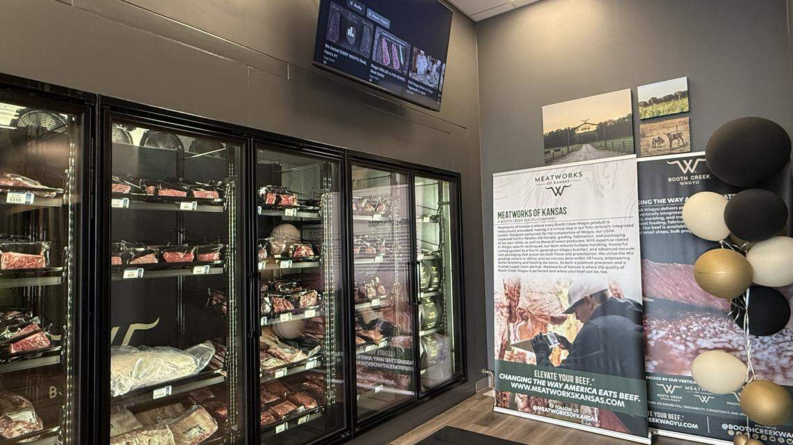 A Kansas wagyu ranch has opened a unique meat market in Southlake