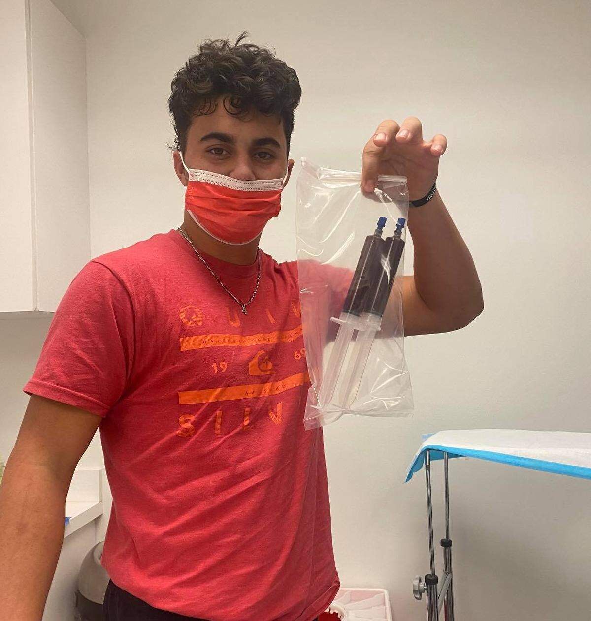 Aledo senior QB Ethan McBrayer returned to the field just nine weeks after tearing his right ACL thanks to stem cell research.